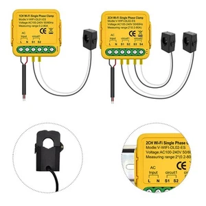 Optimize Energy Efficiency with WiFi Power Meter and Current Transformer - Picture 1 of 47