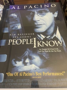 2002 "People I Know" Original Gerollter Filmladen Poster. 26” X 40” Al Pacino #63 - Bild 1 von 7