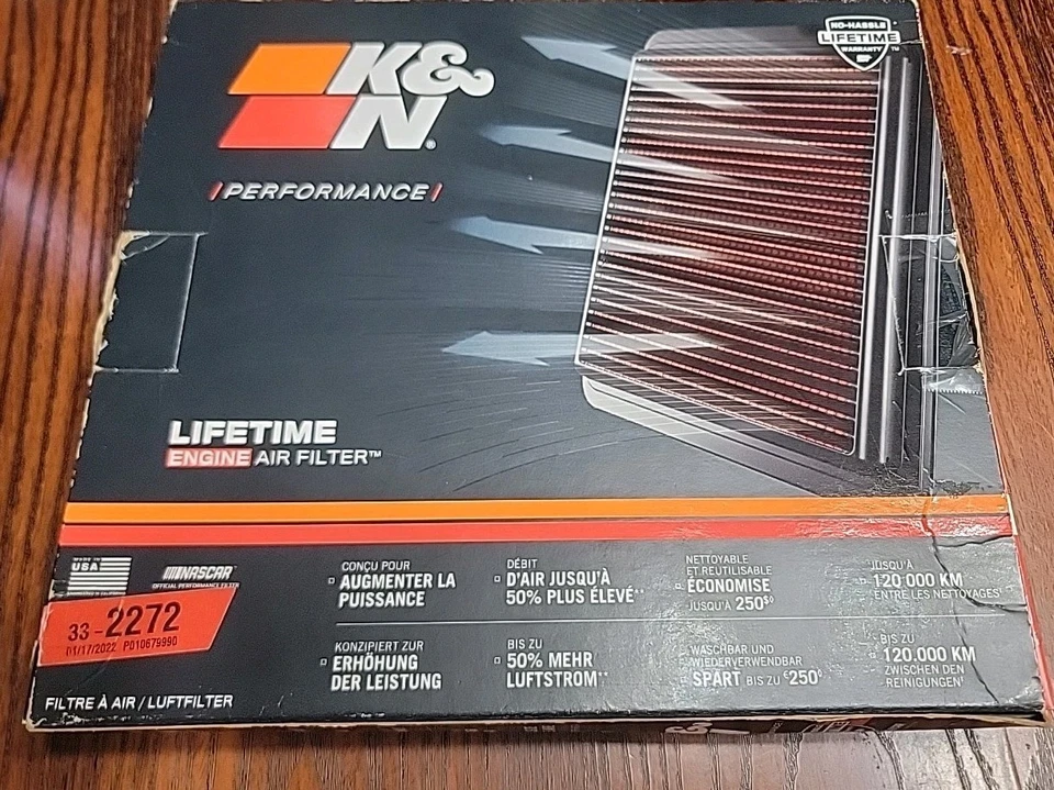 K&N Air Filter For 1992-2011 Mercury Grand Marquis - Image 1 of 1