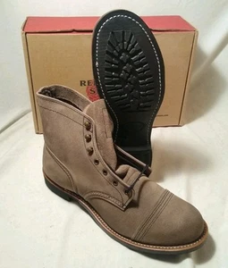 M-10.5 D Red Wing 8087 Heritage Iron Ranger Slate Muleskinner Roughout  1st 6/22 - Picture 1 of 19