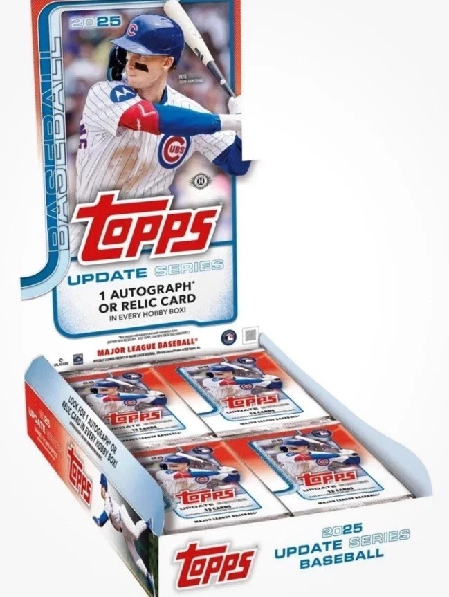 2025 Topps Update Hobby Box Factory Sealed Presale - Image 1 of 1
