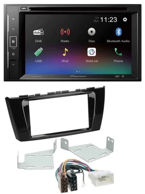 Pioneer Bluetooth MP3 USB 2DIN DAB DVD Autoradio für Mitsubishi Mirage SpaceStar - Bild 1 von 4