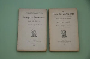Poésie Œuvres poétiques de Guy de Tour 1879 Edition originale 1/100 sur hollande - Imagen 1 de 8
