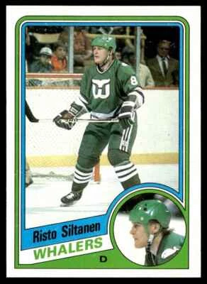 1984-85 Topps Ex Risto Siltanen Hartford Whalers #61 - Image 1 of 2