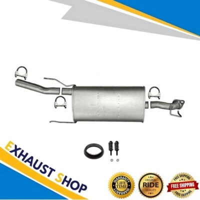 Muffler Assembly Fits 2006-2008 Toyota RAV 4 2.4L | 2009-2012 Toyota RAV4 2.5L - Image 1 of 4