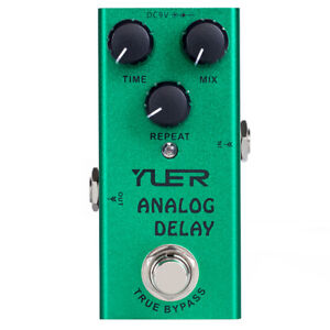 YUER Analog Delay Electric Guitar Effects Pedal True Bypass RF-10 ✅New