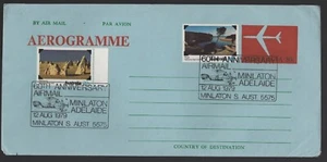 1979 Australia MINLATON Adelaide 60th Anniversary Postmark Aerogramme - Picture 1 of 2