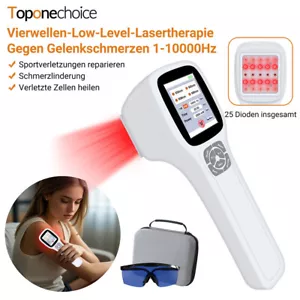 Kalt Laser Therapie Gerät Rotlicht Infrarot 2500mW LLLT Soft Pain Relief Lazer - Bild 1 von 15