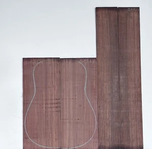East Indian Rosewood Dreadnought AAA Grade Guitar Back & Side Set # 17 - Picture 1 of 8