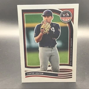2024 Panini Carter Holton #26 USA Stars & Stripes Collegiate National - Picture 1 of 2