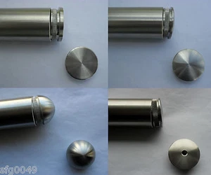 Tappo tubo acciaio inox V2A 42,4 VA 33,7 tappo terminale chiusura tappo coperchio - Foto 1 di 15