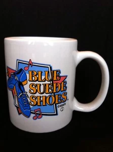Elvis Presley Blue Suede Shoes Coffee Mug 2000EPE - Picture 1 of 6