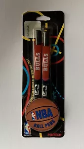 Vintage NBA Chicago Bulls Ball Pens 1994 Basketball Blue Ink Collectible Pentech - Picture 1 of 3