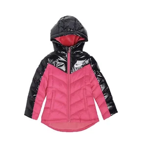 Nike Little Kid Boys Puffer Jacket Size-6X Color-Dark Hyper Pink - Picture 1 of 1