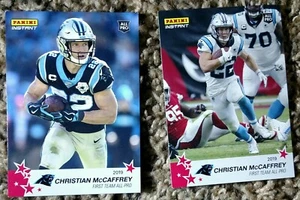 2019 Panini Instant First Team All-Pro Christian McCaffrey lot - 2 cards total - Picture 1 of 1