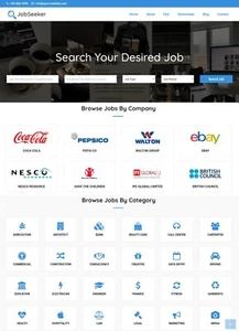 Job Search Engine Affiliate Website + Free Install and Hosting - Picture 1 of 2