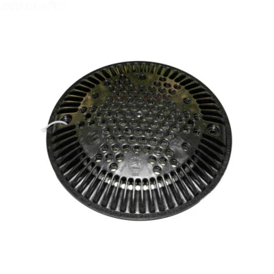 Pool Main Drain Cover Anti Vortex, 8" Diameter Round, Black WGX1048 - Image 1 of 2
