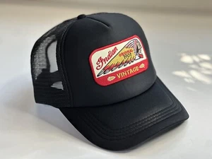 Vintage Indian Motorcycle Trucker Mütze NEU SnapBack verstellbar - Bild 1 von 2