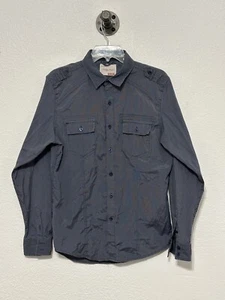 Sovereign Code -Men's button shirt long sleeve size Medium Blue - Picture 1 of 7