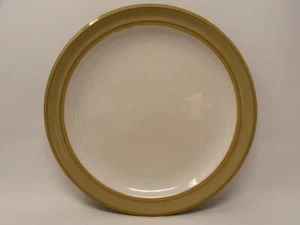 Sirocco Khaki by Dansk Dinner Plate Khaki Rim White Center L294 - Picture 1 of 2