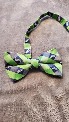 Seattle Seahawk Adjustable Bowtie Boys Cover
