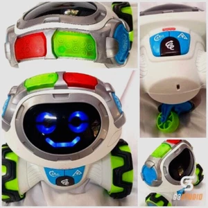 FISHER PRICE THINK & LEARN TEACH N TAG MOVI ROBOT INTERACTIVE LEARNING TOY WORKS - Picture 1 of 14