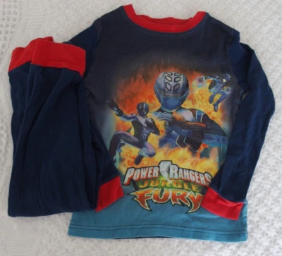 Disney Store 6 мальчиков пижамы PJ PLAY Power Rangers джунгли ярость эксклюзивные брюки - Изображение 1 из 4