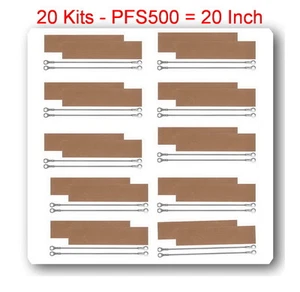 20 Heizelemente 3mm +20 PTFI ERSATZELEMENTE FÜR IMPULSVERSIEGELUNG PFS-500 - Bild 1 von 2