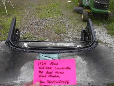  Ford  factory 1964 galaxie convertible top frame only with rust trew on header - Image 1 of 4