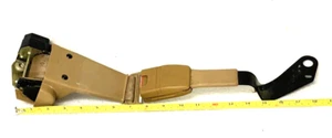 ORIGINAL 91,2-?JAGUAR XJ40,XJ6 SEAT BELT ASSEMBLY,RH,PASSENGER SIDE,BARLEY,TAN:) - Picture 1 of 9