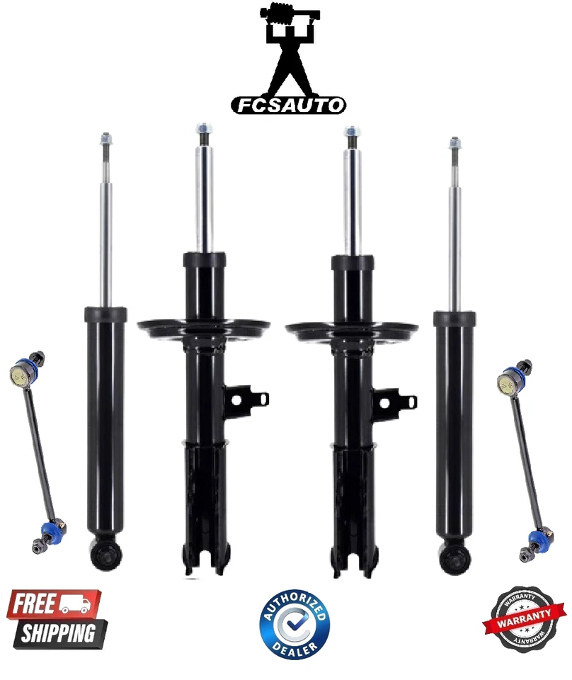 Amortiguador completo de puntal delantero y trasero con barra estabilizadora para Chevrolet Traverse 18-22 Foto 1 de 1
