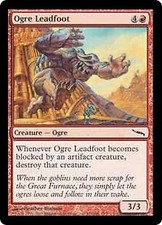 Mirrodin Ogre Leadfoot x4 Magic The Gathering NM
