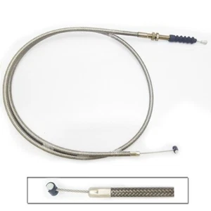 light brown Stainless Braided Clutch Cable Benelli 600 TNT 600 - Bild 1 von 2