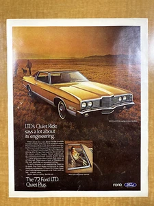 Original 1972 Ford AD: Gran Torino 2-Door Hardtop - Picture 1 of 2
