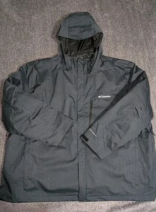 Columbia 1866751 Whirlibird IV Interchange Jacket for Men - Black Melange Sz-6XL - Picture 1 of 12