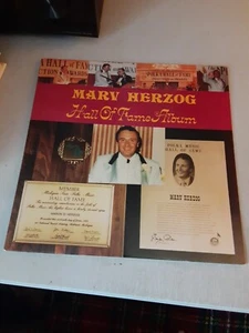 SIGNED x 4 Marv Herzog – Hall Of Fame Album (LP, 1987) NM/NM, Rare, Tested - Picture 1 of 7