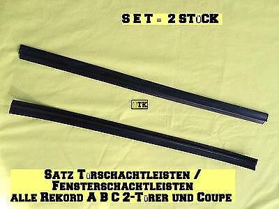 Kit Türschachtlippe Junta Ranura de la Ventana Opel Rekord A B C Coupé + 2 - Imagen 1 de 1