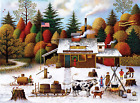 Buffalo Games - Charles Wysocki - Vermont Maple Tree Tappers - 1000 Piece Jigsaw
