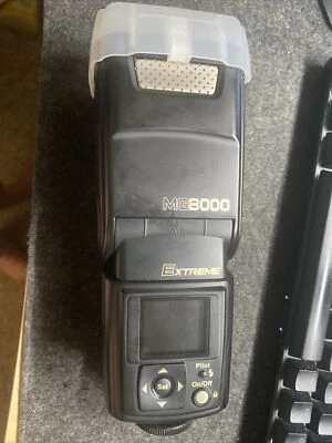 Nissin Extreme MG8000 Extreme Shoe Mount Flash for canon i-TTL - Mint - - Image 1 of 2