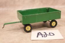 A20 VINTAGE GREEN ERTL METAL TOY TRACTOR TRAILER #74-7650