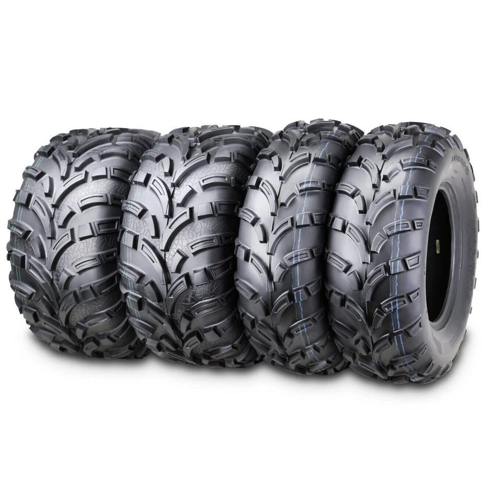 4 neumáticos WANDA ATV 25x8-12 25x11-12 para 06-08 Land Pride TREKER 4200/4210/4220 Foto 1 de 4