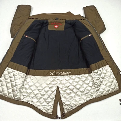 Wellensteyn Schneezauber Womens Jacket Size M Brown Winter Parka Coat EU-38 - Image 1 of 4