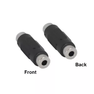 Adaptador acoplador de audio hembra auxiliar Kentek 3,5 mm 1/8" para auriculares iPod de coche MP3 MP4 - Imagen 1 de 1