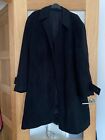 COES Men's Black Coat Size R 40" All the Buttons Missing