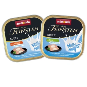 Animonda Katzenfutter Milkies 2 Sorten Pute, Geflügel à 32 Schalen (64 x 100g) - Bild 1 von 1
