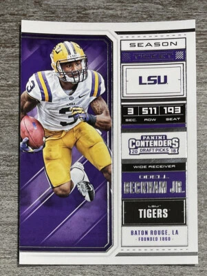 Odell Beckham Jr 2018 Panini Contenders Draft Picks LSU Tigers #77  *A173* - Image 1 of 2