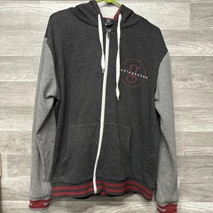 Garth Brooks Hoodie Damen Gr. Large grau World Tour Full Zip Fleece Sweatshirt - Bild 1 von 13