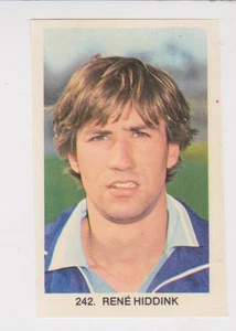 Vanderhout Top Voetbal 79-80 Sticker No.242 Rene Hiddink De Graafschap - Foto 1 di 3