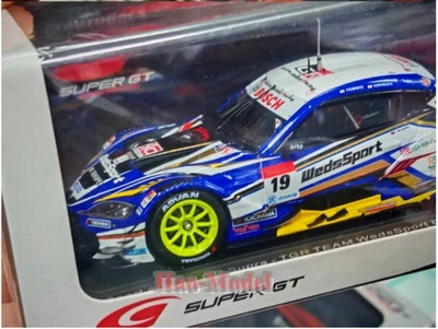 spark supra 1:43 Toyota Super GT GT500 Resin Diecast Car Model Hobby Gifts Blue - Image 1 of 4