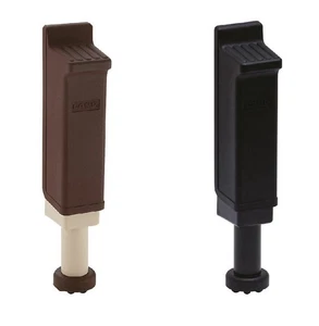 Heavy Duty Spring Loaded Step Down Push On Door Holder/Stopper. B403 - Foto 1 di 2